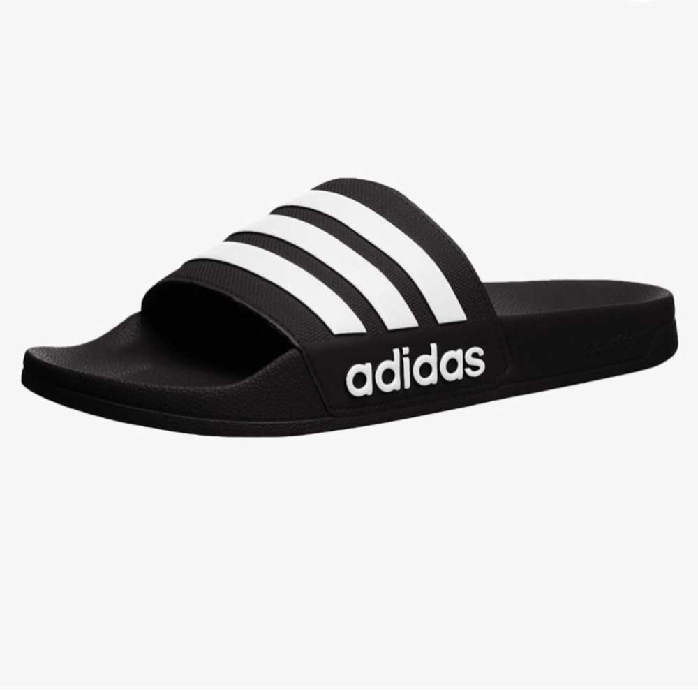 Adidas Black Unisex Adilette Shower Slides